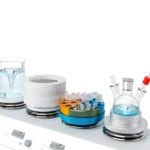 MS-H340-S4 LCD 4 Position Magnetic Hotplate Stirrer with 340℃ Heating | DLAB Scientific - Image 2