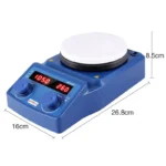 MI0102003 5 Inch Magnetic Hotplate Stirrer with 280°C heating | Four E's Scientific - Image 3