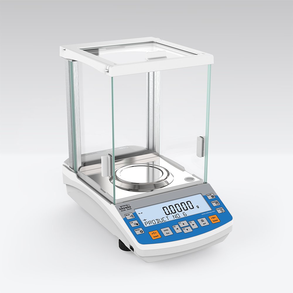 AS-R2-plaska-02 0.1mg-220g 4 Digit Analytical Balance, AS 220.R2 PLUS | RADWAG - Image 1